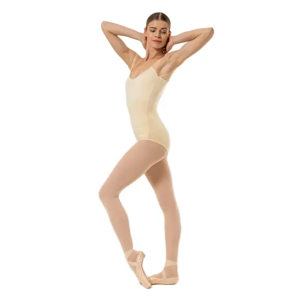 Capezio Moonsruck Cap Sleeve Leotard, tricot pentru femei cu mânecă scurtă din plasă