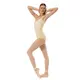 Capezio Moonsruck Cap Sleeve Leotard, tricot pentru femei cu mânecă scurtă din plasă