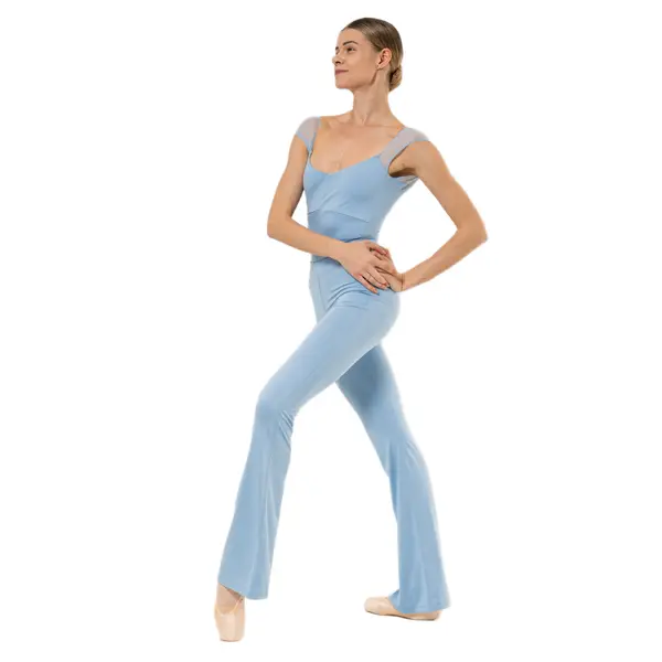Capezio Moonsruck Cap Sleeve Leotard, tricot pentru femei cu mânecă scurtă din plasă