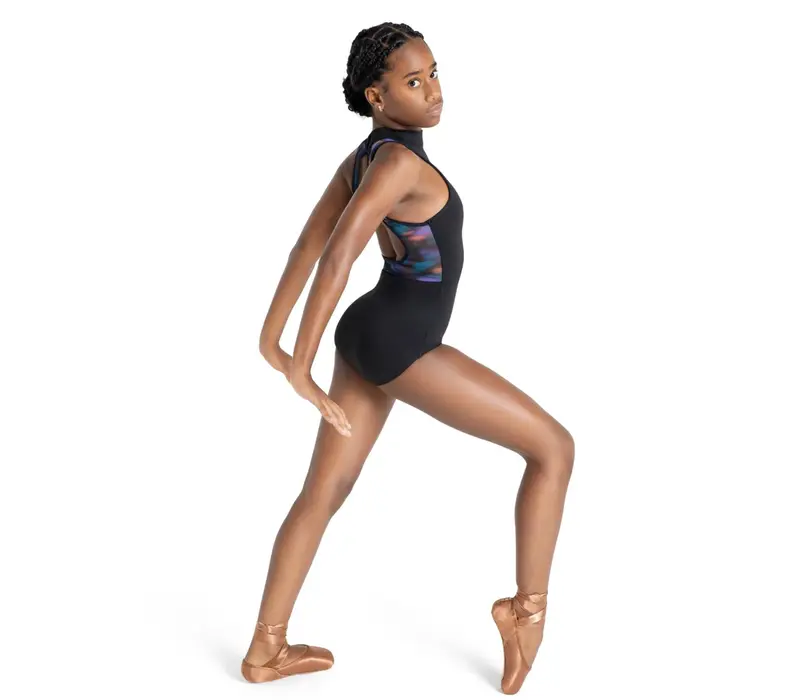 Capezio Mystical, dres pentru fete - Negru