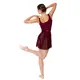 Capezio fusta petrecuta pentru balet - Bordo Capezio