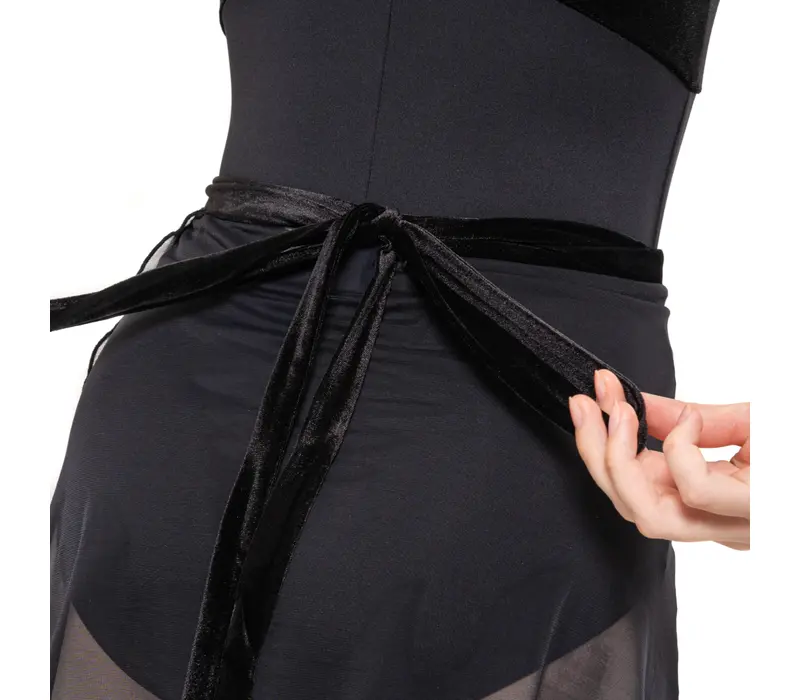 Capezio fusta de balet pentru femei - Negru