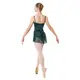 Capezio fusta de balet pentru femei - Verde - dark green