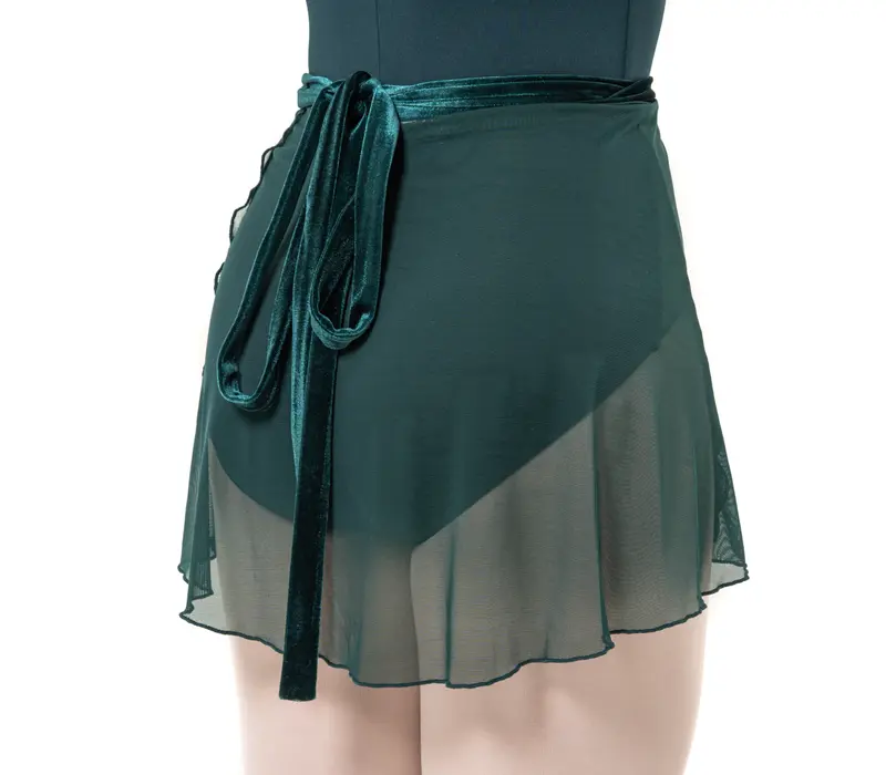 Capezio fusta de balet pentru femei - Verde - dark green