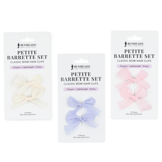 Capezio Petite Barrete Set, set de agrafe pentru păr Capezio Petite Barrete Set, set de agrafe pentru păr