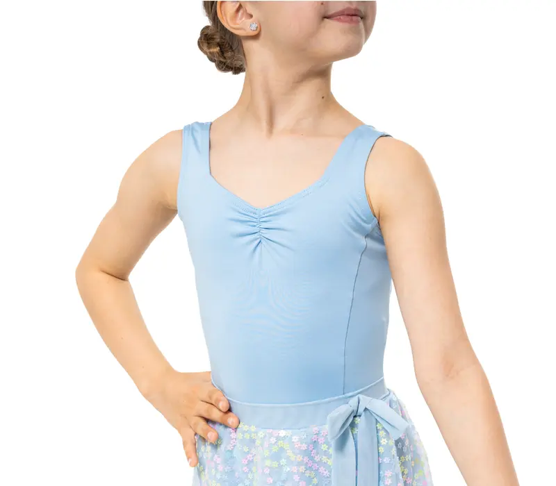 Capezio Pixie dress, dres pentru fetițe cu fustiță - Albastru închis Capezio Capezio Pixie dress, dres pentru fetițe cu fustiță - Albastru închis Capezio