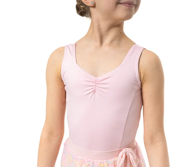 Capezio Pixie dress, dres pentru fetițe cu fustiță Capezio Pixie dress, dres pentru fetițe cu fustiță - Roz Capezio