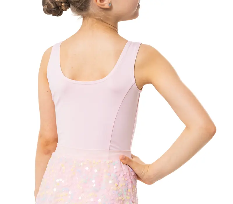 Capezio Pixie dress, dres pentru fetițe cu fustiță Capezio Pixie dress, dres pentru fetițe cu fustiță - Roz Capezio