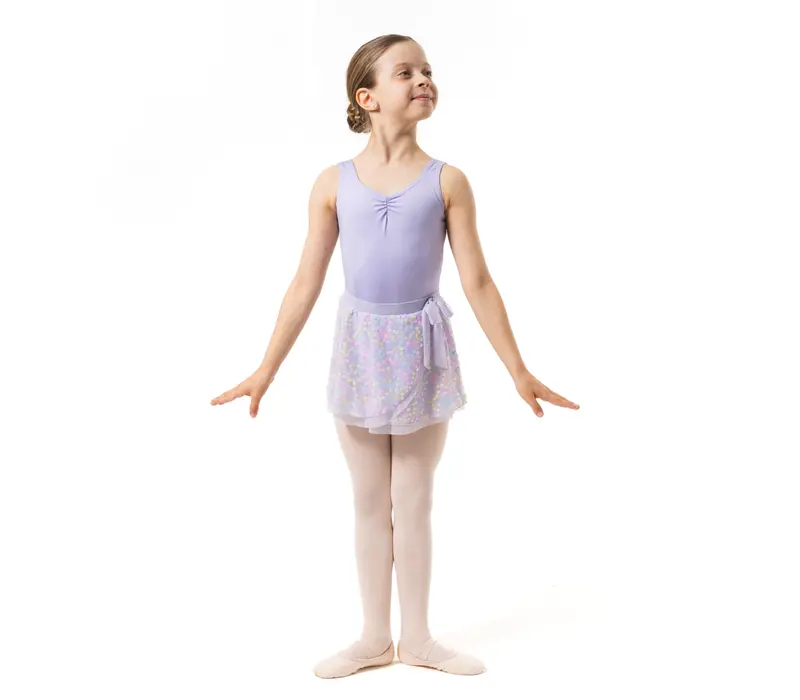 Capezio Pixie dress, dres pentru fetițe cu fustiță Capezio Pixie dress, dres pentru fetițe cu fustiță - Lavanda