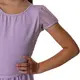 Capezio puff sleeve keyhole back leotards, costum de balet pentru copii