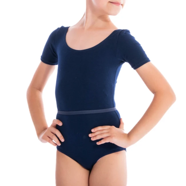 Capezio, dres pentru copii cu mânecă scurtă Capezio, dres pentru copii cu mânecă scurtă