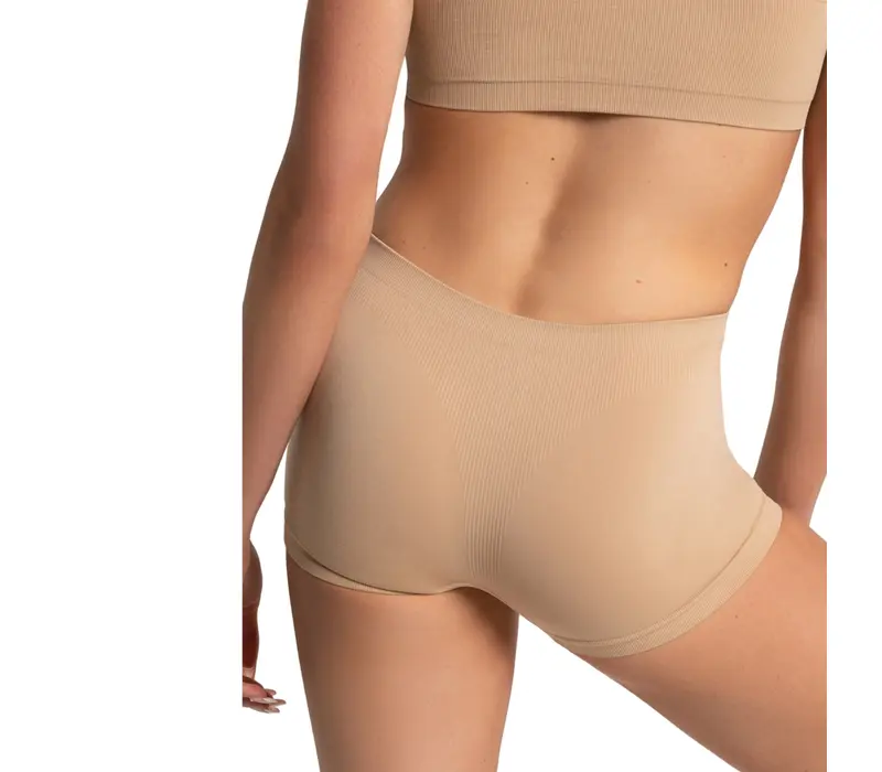Capezio Seamless Short, enjerie de damă pentru femei fără cusături - Nude Capezio