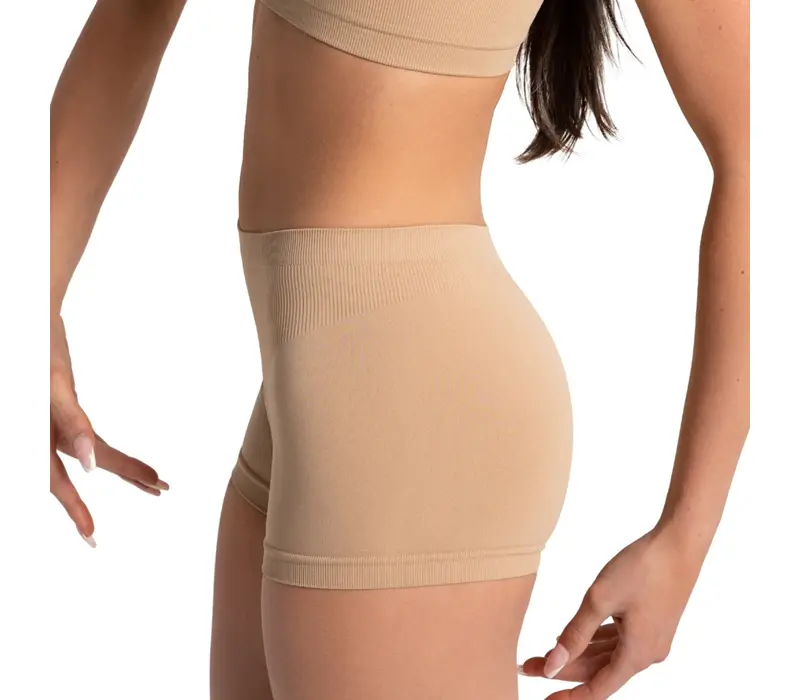 Capezio Seamless Short, enjerie de damă pentru femei fără cusături - Nude Capezio