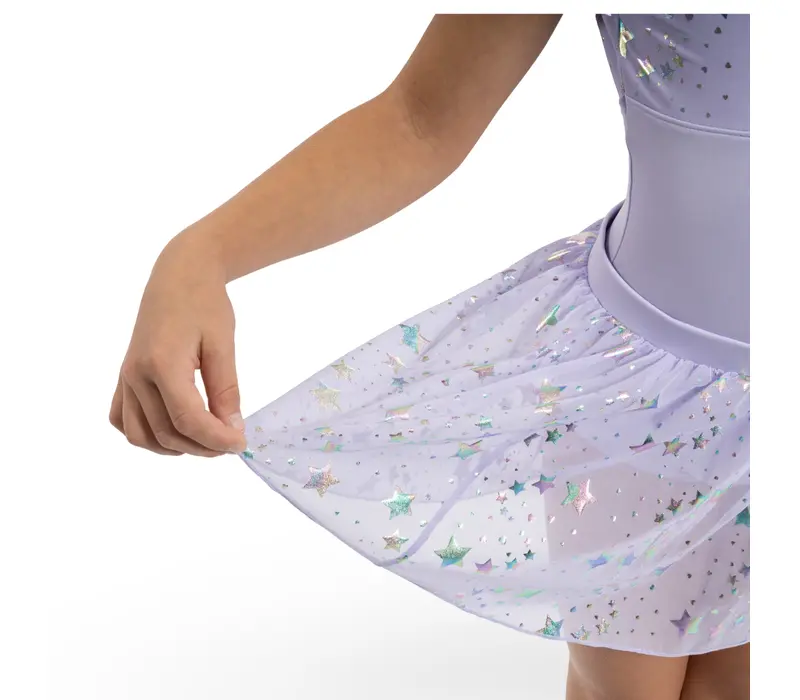 Capezio Star, fustită pentru fetiţe - Lavanda