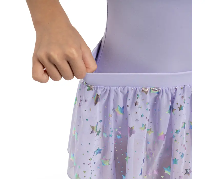 Capezio Star, fustită pentru fetiţe - Lavanda