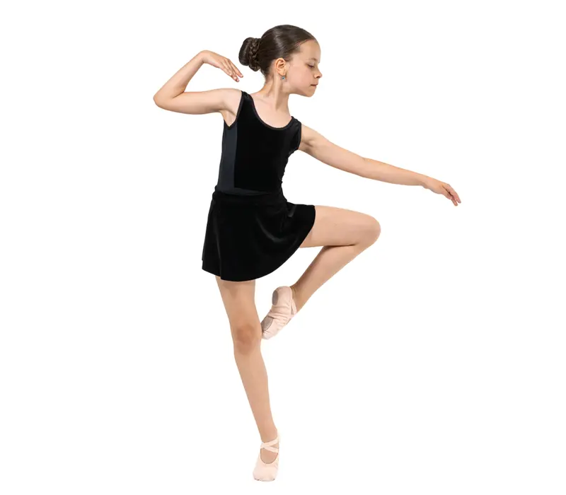 Capezio Simone skirt, fustă fete - Negru