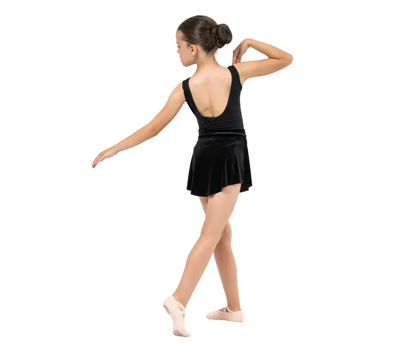 Capezio Simone skirt, fustă fete - Negru