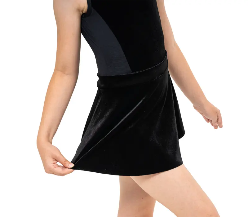 Capezio Simone skirt, fustă fete - Negru