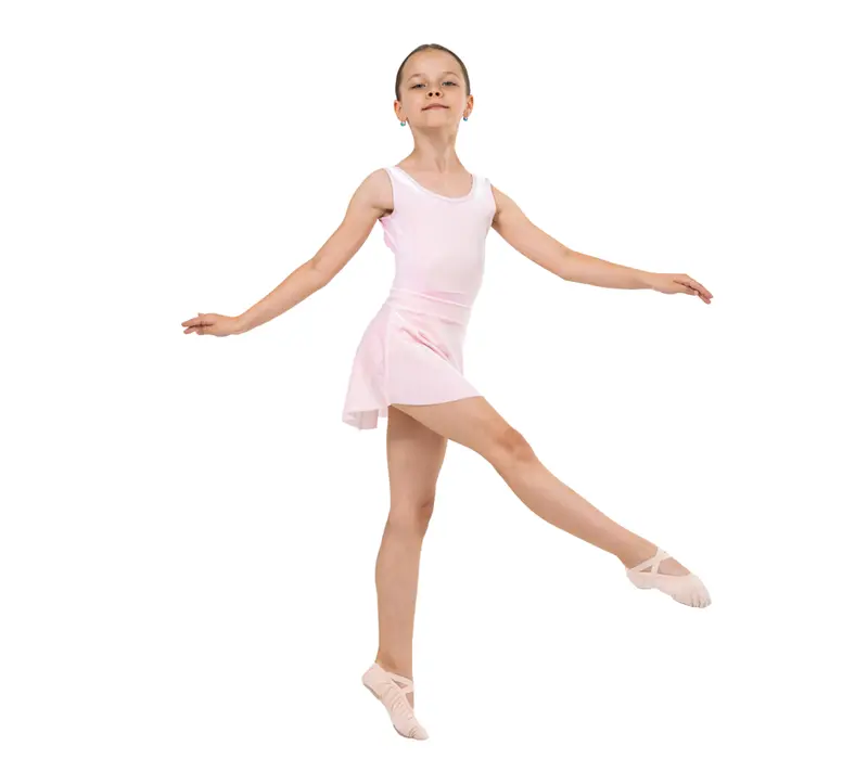 Capezio Simone skirt, fustă fete - Roz Capezio