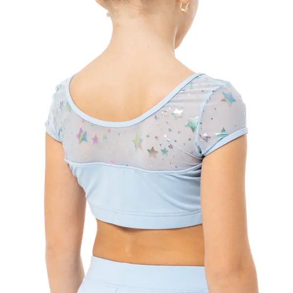 Capezio Star Cosmic Bra Top, crop top pentru fetițe
