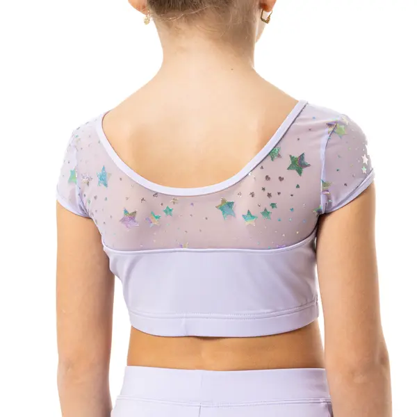 Capezio Star Cosmic Bra Top, crop top pentru fetițe