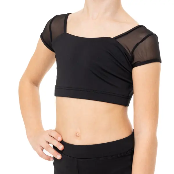 Capezio Star Cosmic Bra Top, crop top pentru fetițe