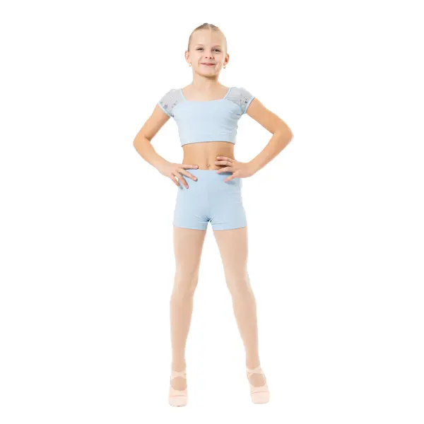 Capezio Star Cosmic Bra Top, crop top pentru fetițe