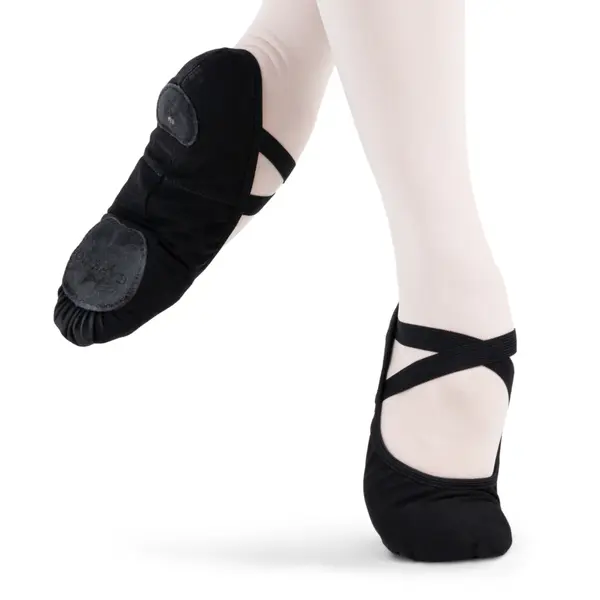 Capezio Stella, flexibili din pânză pentru baieti