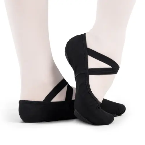Capezio Stella, flexibili din pânză pentru baieti