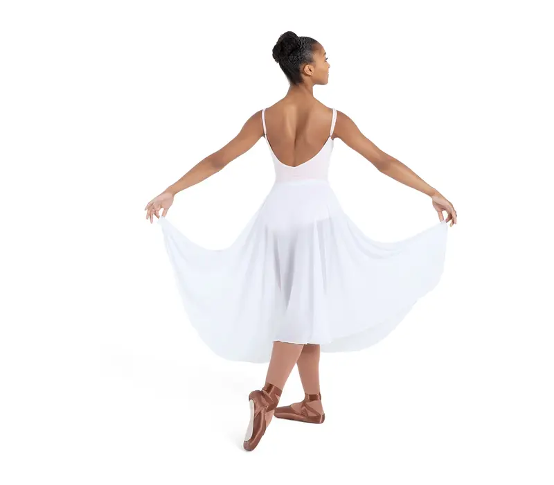 Capezio Studio Collection, fustă pentru femei - Alb