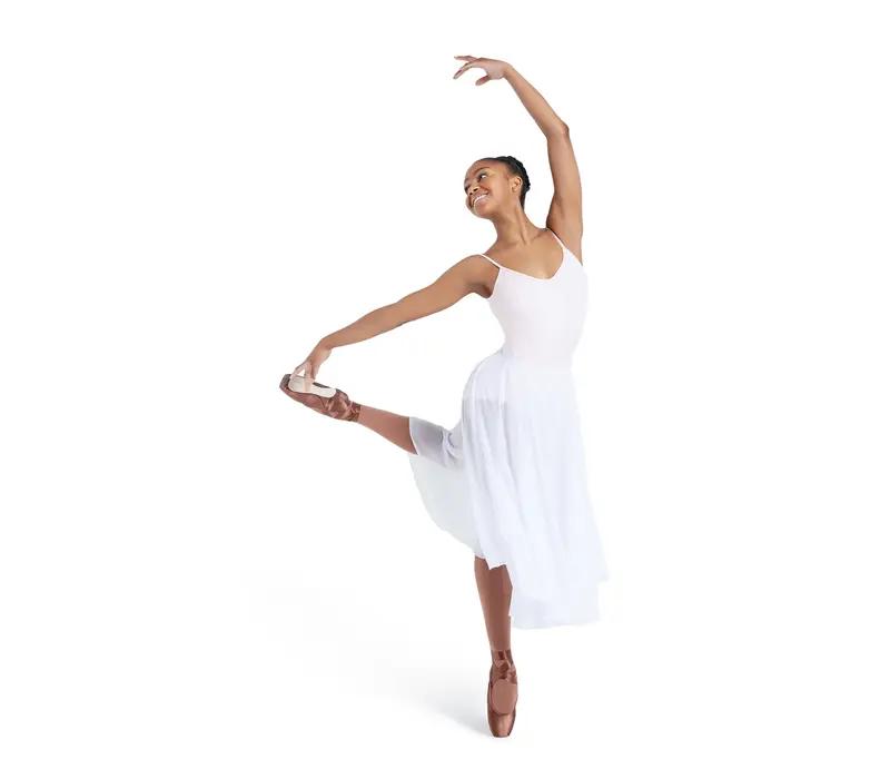 Capezio Studio Collection, fustă pentru femei - Alb