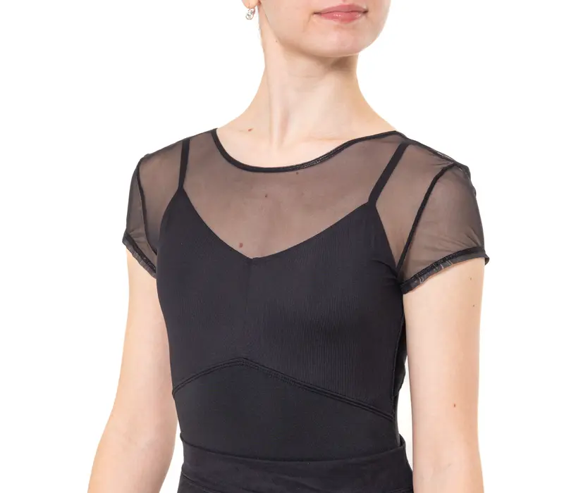 Capezio Sundown Leotard, dres damă - Negru