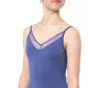 Capezio String-back, costum de balet - Albastru - storm blue
