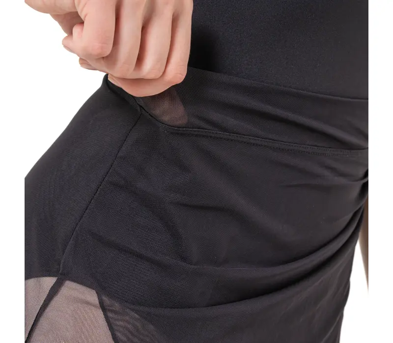 Capezio C'est La Vie Bijou Skirt, fustă pentru femei - Negru