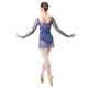 Capezio Dusk Mesh, top damă cu mâneci lungi