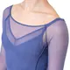 Capezio Dusk Mesh, top damă cu mâneci lungi