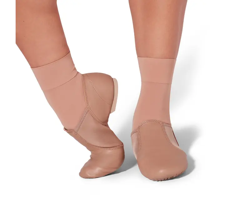 Capezio Tight Sock, șosete universale - Maro tan Capezio