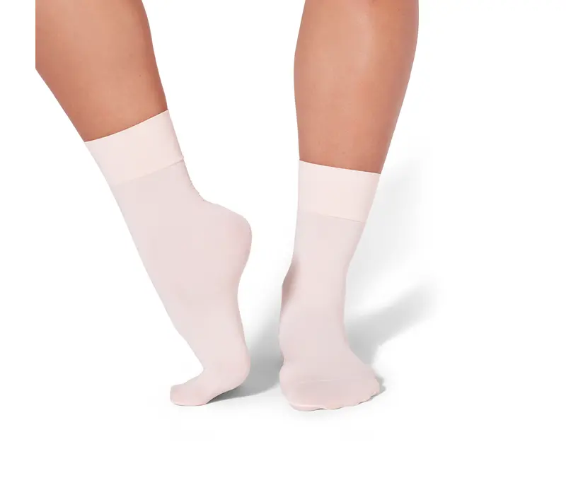 Capezio Tight Sock, șosete universale - Roz balet Capezio