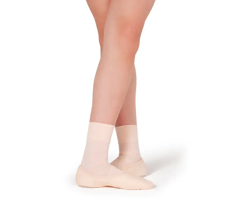 Capezio Tight Sock, șosete pentru copii - Roz balet Capezio