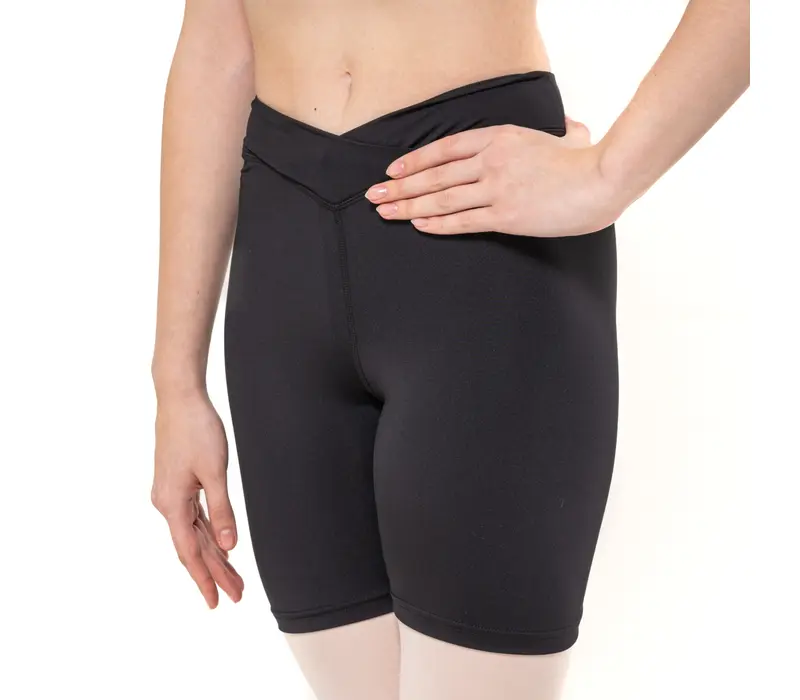 Capezio Twilight Short, pantaloni scurți de damă cu lungime până la coapse - Negru