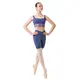 Capezio Twilight Short, pantaloni scurți de damă cu lungime până la coapse