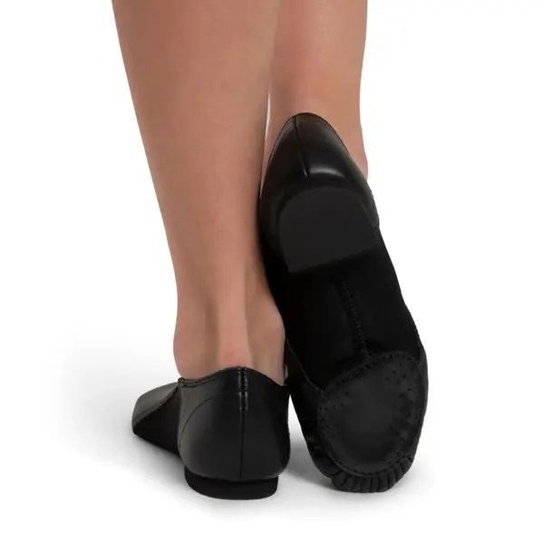 Capezio Nova suede sole, pantofi de jazz slip-on cu talpă din piele întoarsă pentru femei
