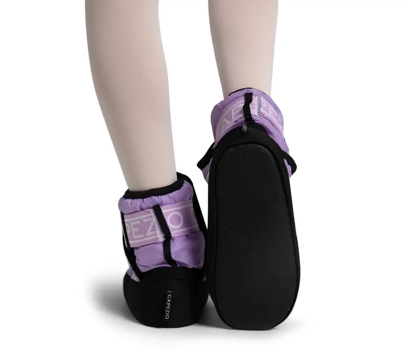 Capezio Varsity Bootie, încălțăminte cu încălzire - Lavanda
