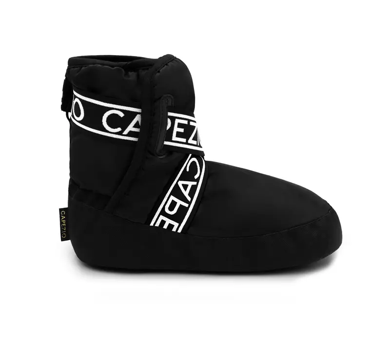 Capezio Varsity Bootie, încălțăminte cu încălzire - Negru