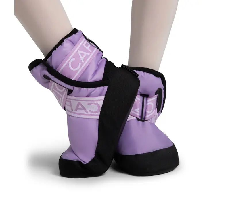 Capezio Varsity Bootie, încălțăminte cu încălzire - Lavanda