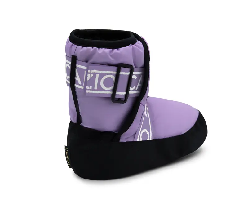 Capezio Varsity Bootie, încălțăminte cu încălzire - Lavanda
