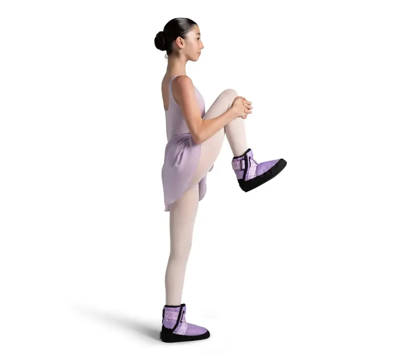 Capezio Varsity Bootie, încălțăminte cu încălzire - Lavanda