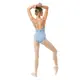 Capezio Wistful Camisole Leotard, costum de dans pentru femei cu pliuri fine