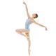 Capezio Wistful Camisole Leotard, costum de dans pentru femei cu pliuri fine