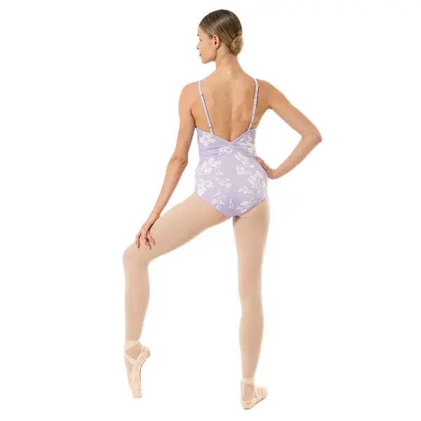 Capezio Wistful Camisole Leotard, costum de dans pentru femei cu pliuri fine